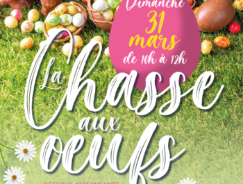 Chasse aux œufs / 31 mars