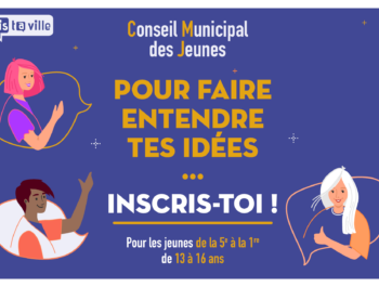 Inscriptions au Conseil Municipal des Jeunes (CMJ)