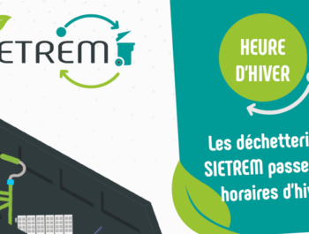 Horaires d'hiver déchetteries