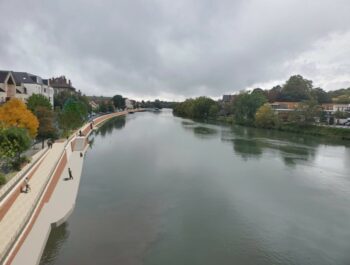 Travaux de reconstruction de la digue du quai du Pré Long