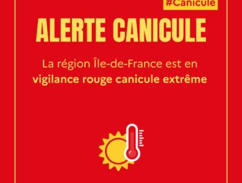 Vigilance rouge « alerte canicule »
